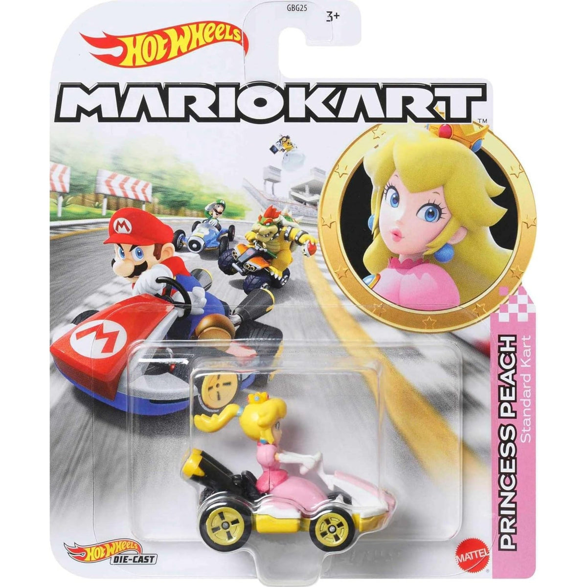 Hot Wheels Mario Kart Princess Peach Die-Cast Kart