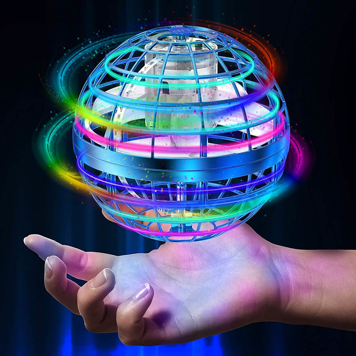 Rechargeable Flying Orb Boomerang Toy