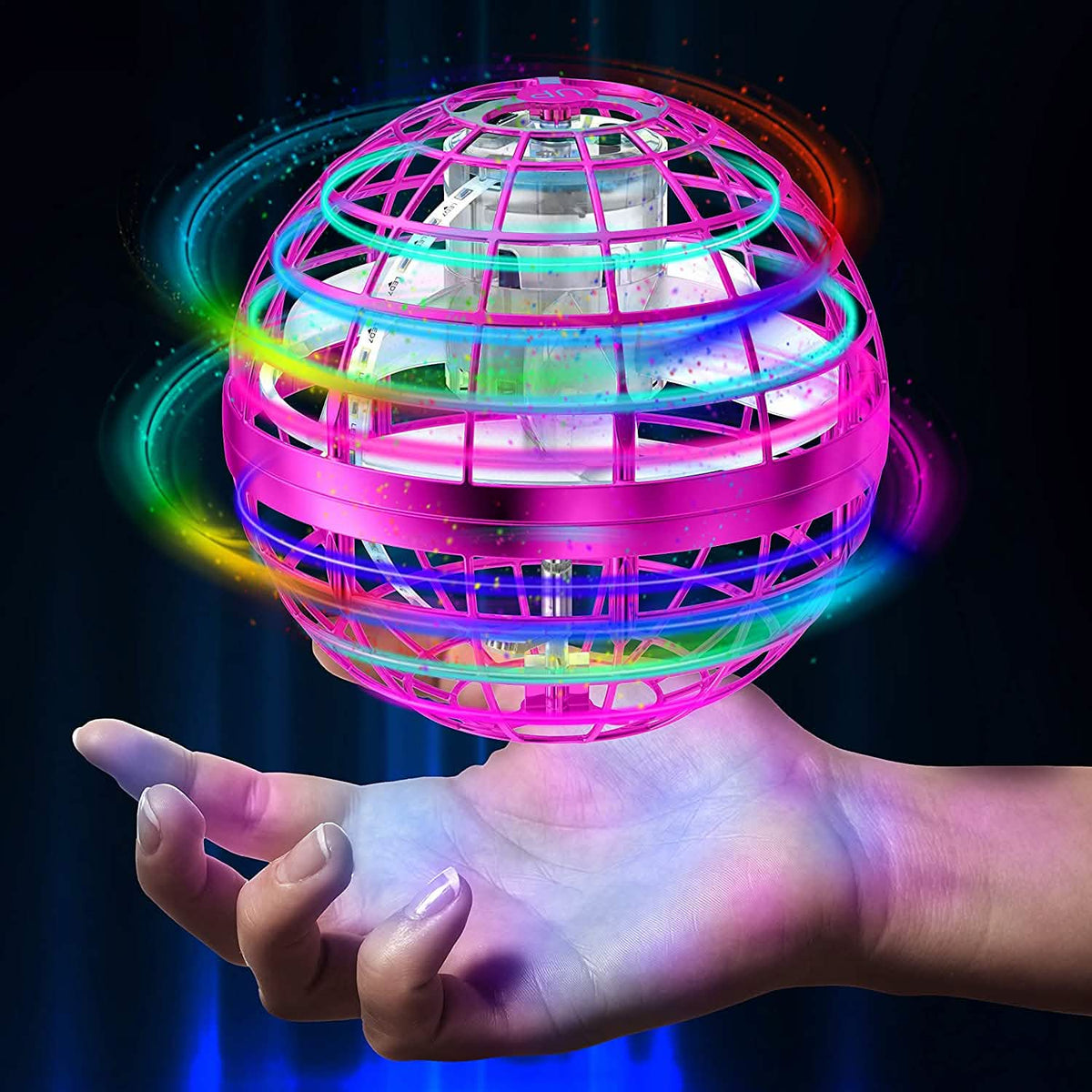 Rechargeable Flying Orb Boomerang Toy