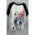 Black & White Gothic Anime Graphic T-Shirt