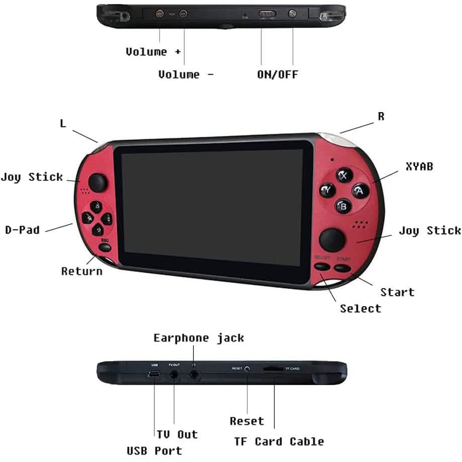 X12 Pro Handheld Retro Game Console — 2,000+ Games