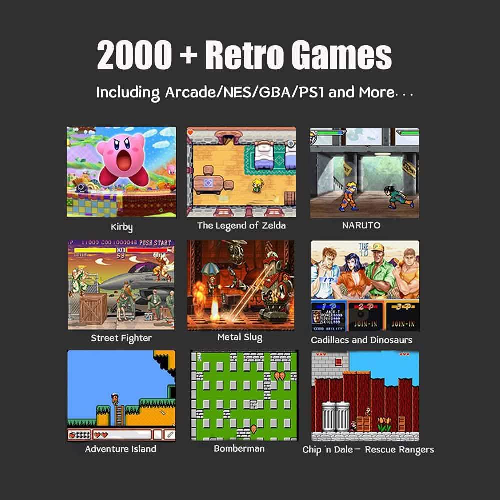 X12 Pro Handheld Retro Game Console — 2,000+ Games