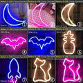 USB-Powered Decorative LED Neon Bedroom Wall Sign