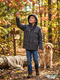 iXtreme Boys’ Oxford Parka with Fleece-Lined Hood