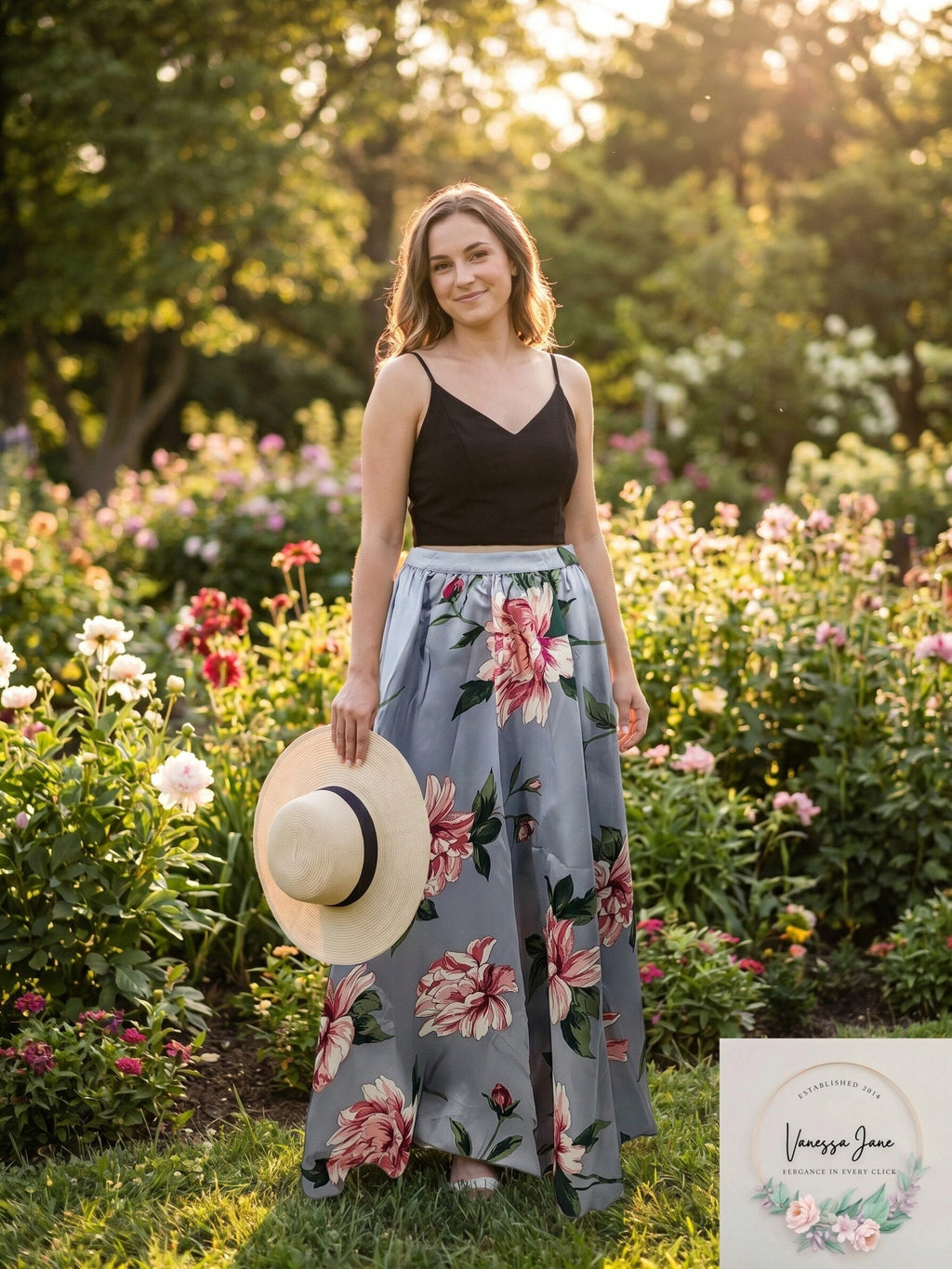 Speechless Juniors Two-Piece Floral Formal Dress – 9