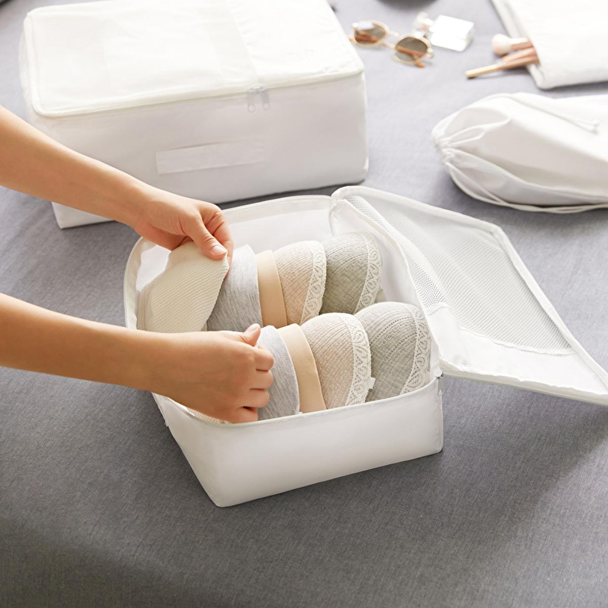 Ocean Home 4-Piece Luggage Organizer Set