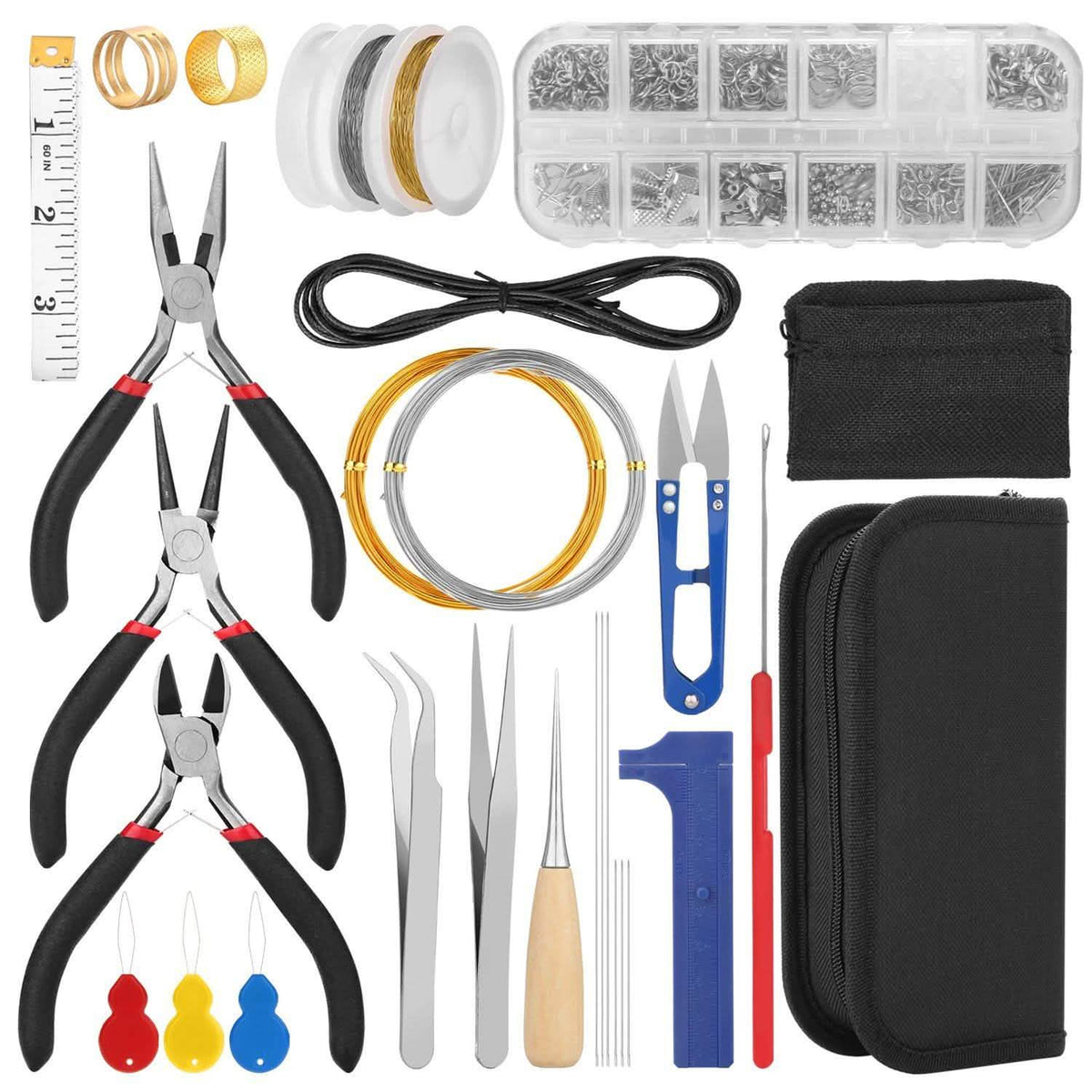 Jewelry-Making Findings & Pliers Kit