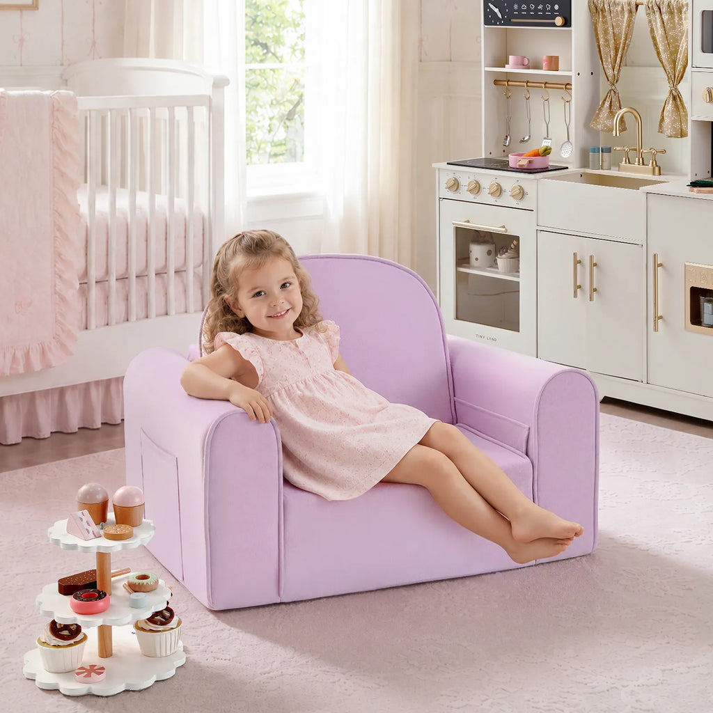 Tiny Land GentleSnug Kids' Convertible Sofa & Lounger