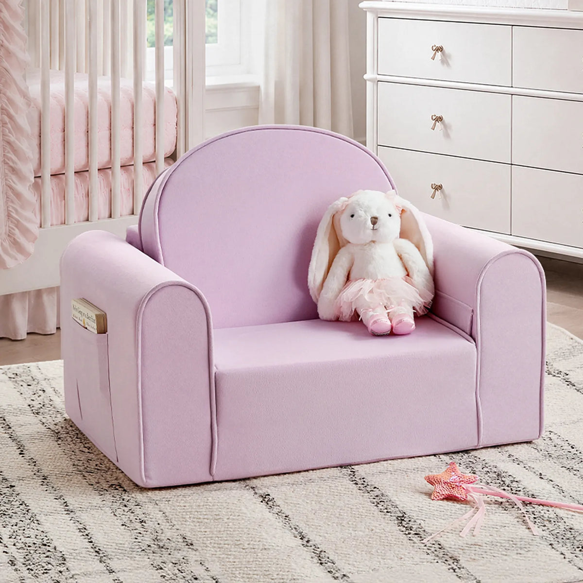 Tiny Land GentleSnug Kids' Convertible Sofa & Lounger
