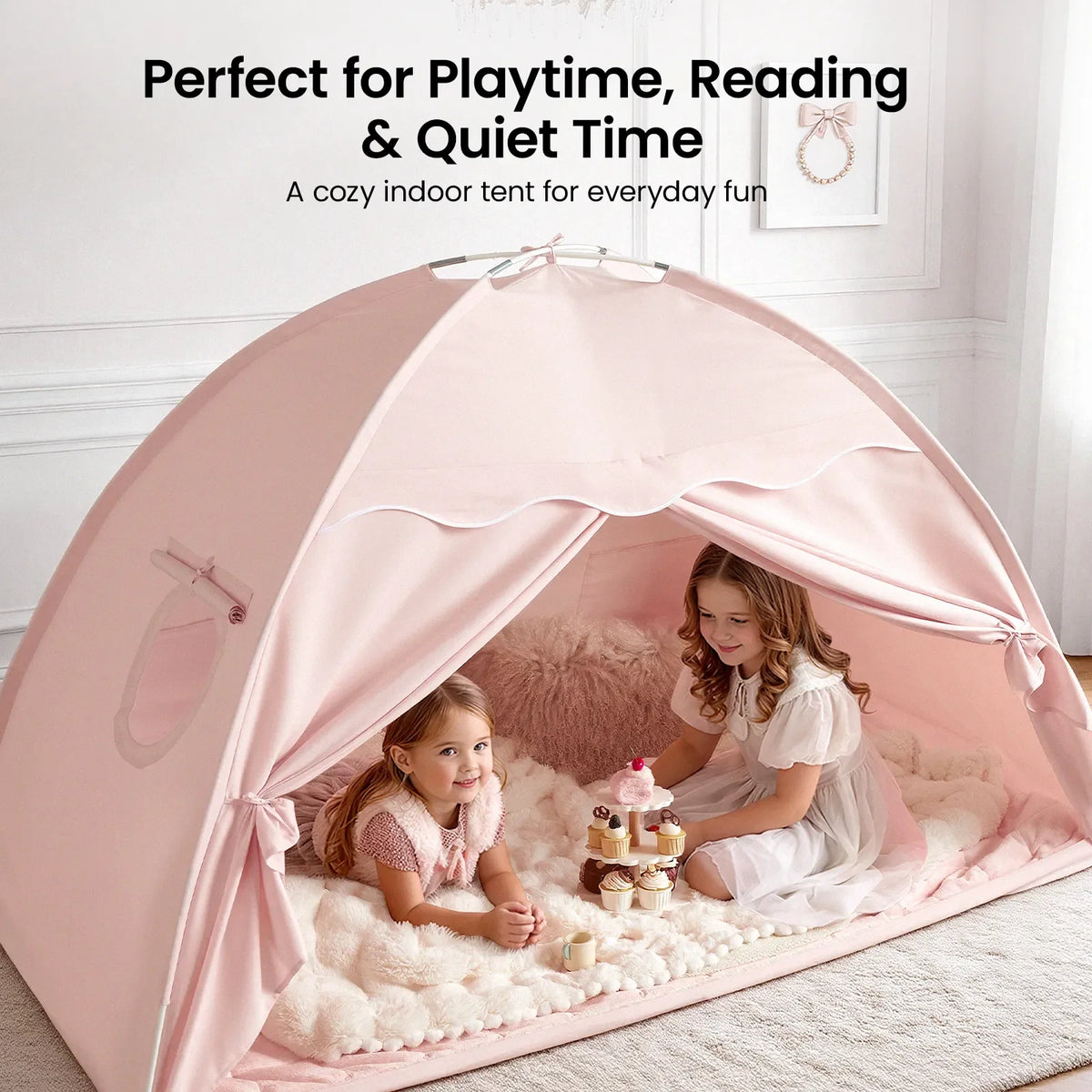 Tiny Land Kids’ Bed & Play Tent