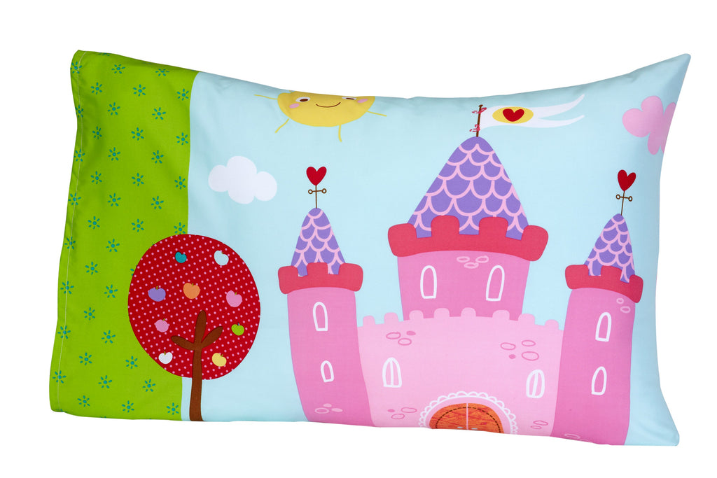 Everything Kids Fairytale Castle Toddler Bedding — 4 Pieces