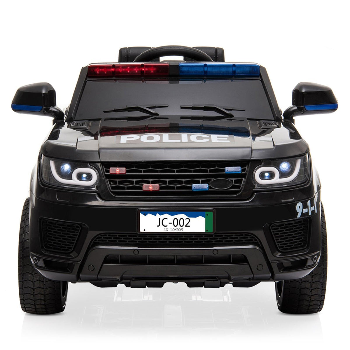 Kids' 12V Police Ride-On Car with Remote