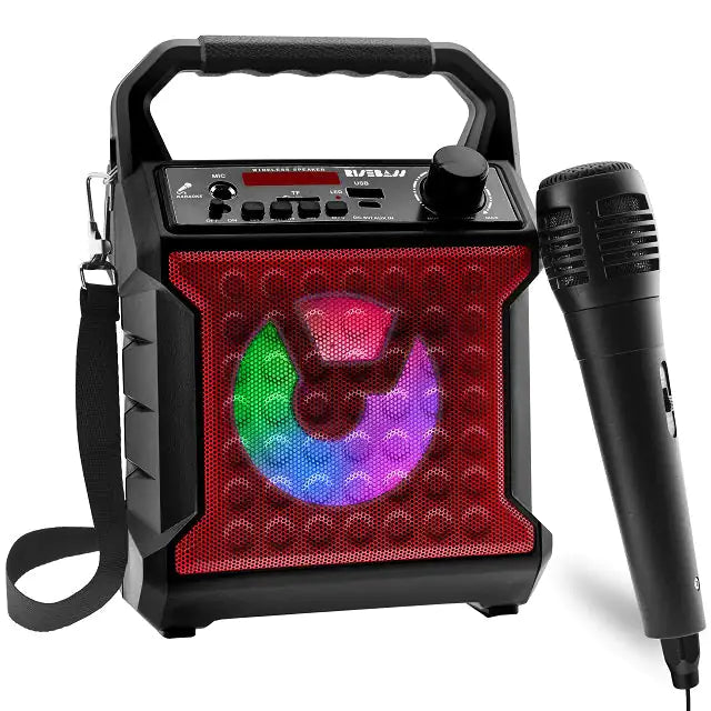 Risebass Rechargeable Bluetooth Karaoke Speaker & Microphone
