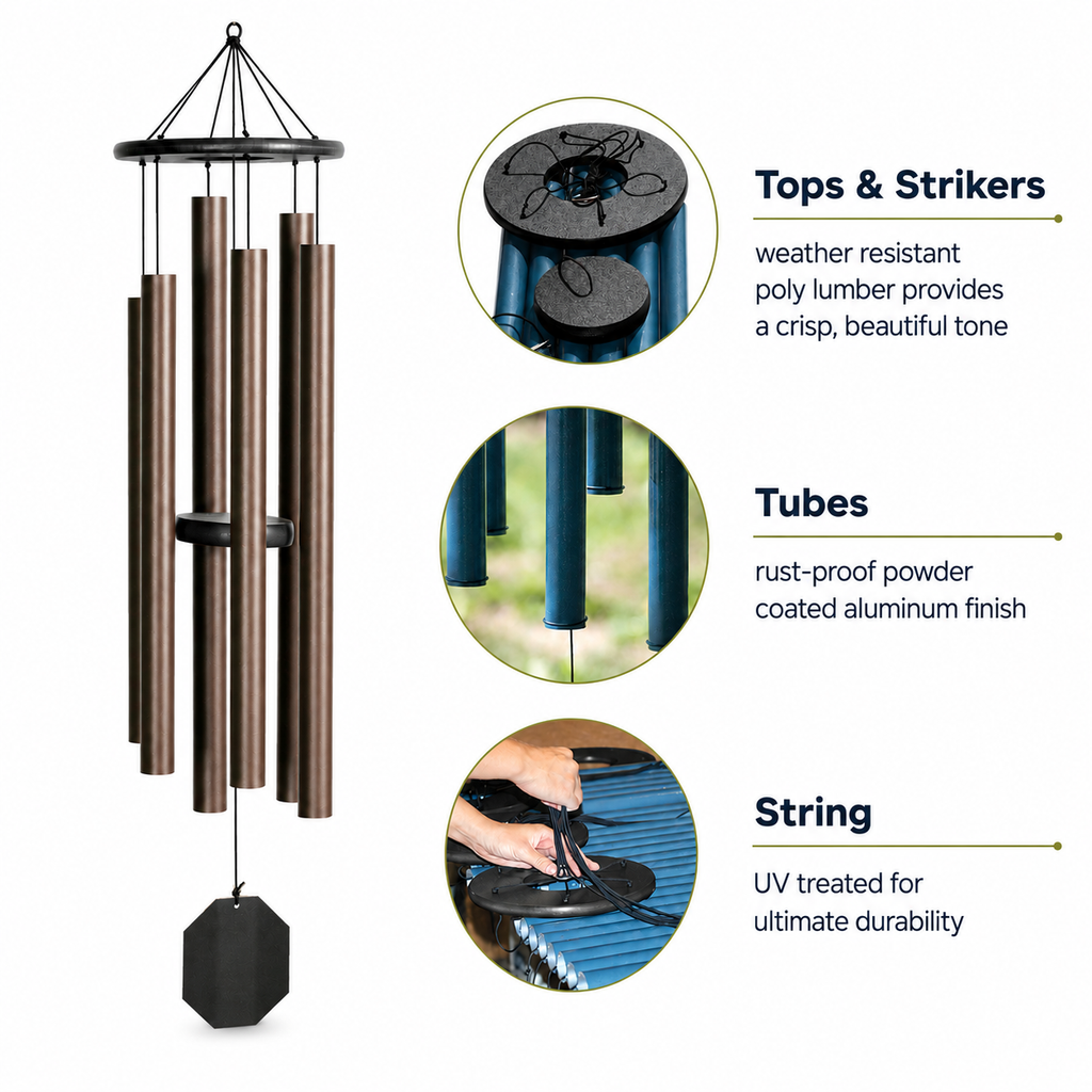 Ozark Echoes Outdoor Wind Chimes