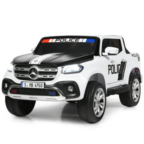 Mercedes-Benz X-Class Two-Seat Police Ride-On – 12V