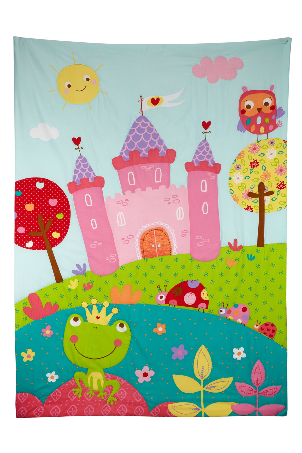 Everything Kids Fairytale Castle Toddler Bedding — 4 Pieces