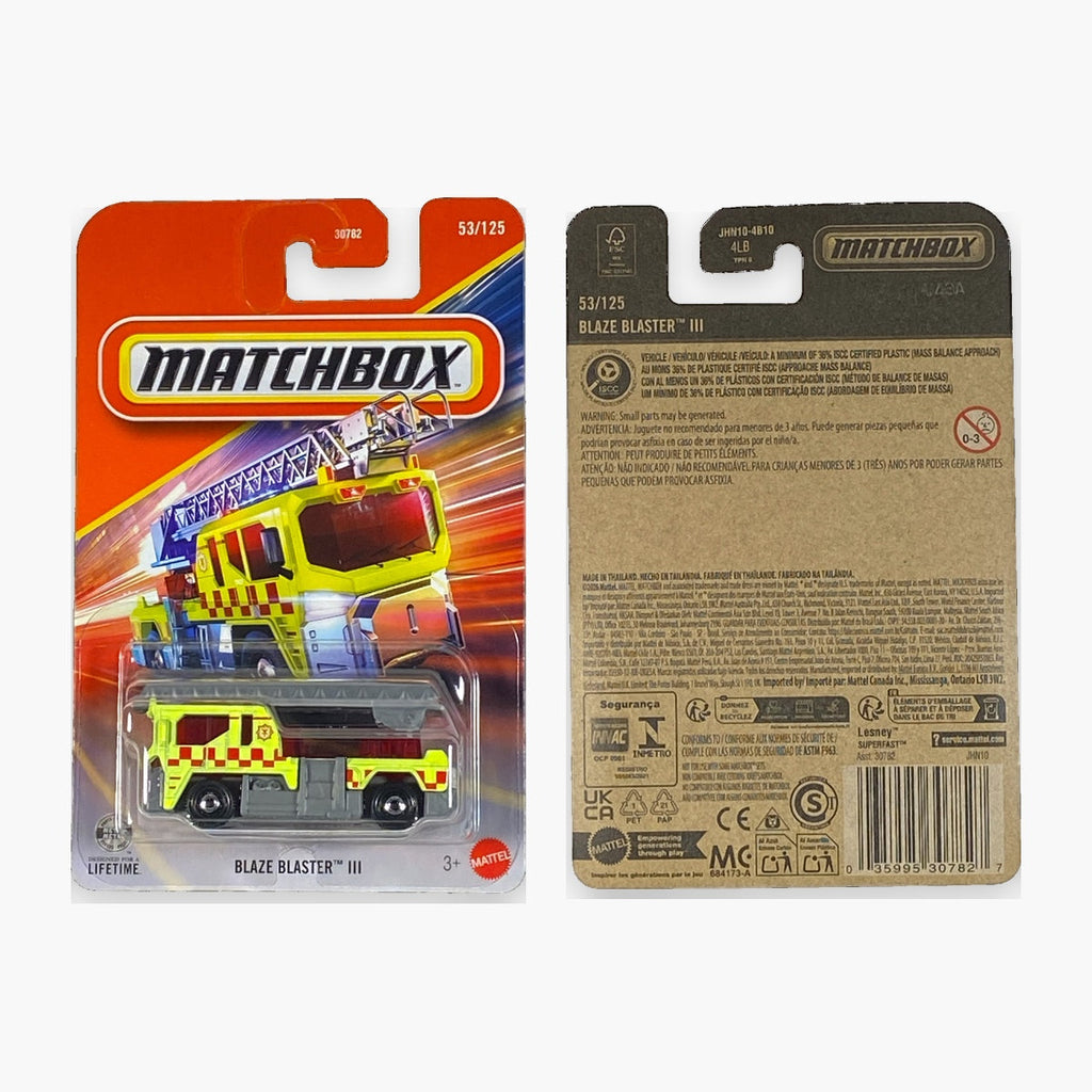 Matchbox Blaze Buster III Fire Truck – 53/125