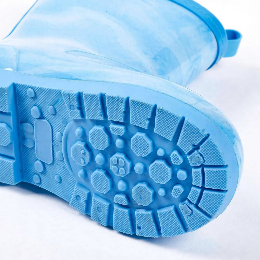 Kids’ Waterproof Barefoot Rain Boots with Wide Toe Box