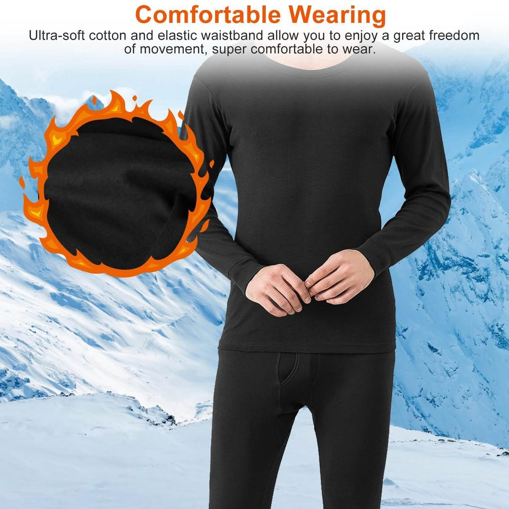 Men's Thermal Underwear Set – Long Sleeve & Pants
