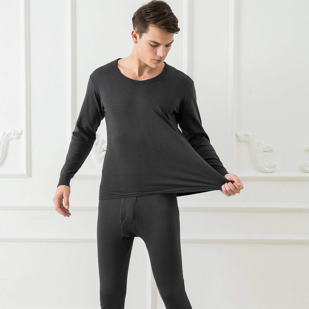 Men's Thermal Underwear Set – Long Sleeve & Pants