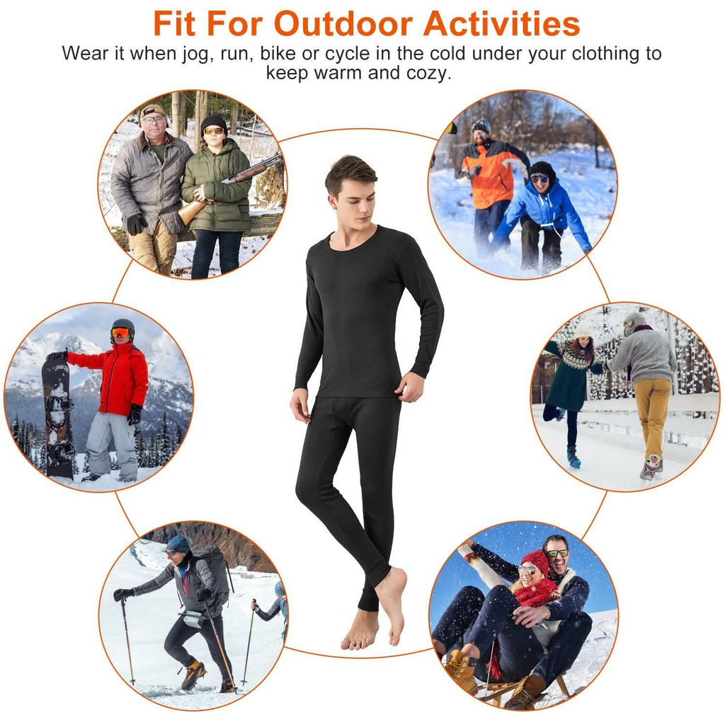 Men's Thermal Underwear Set – Long Sleeve & Pants