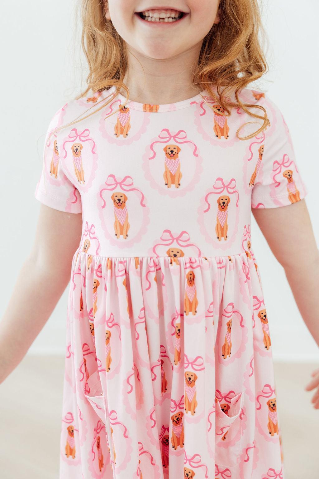 Girls' Best Friend Pocket Twirl Dress