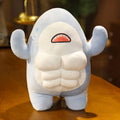 Muscle Shark Plush Toy — 40 cm