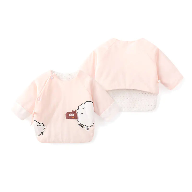 Baby Quilted Sheep Print Padded Jacket