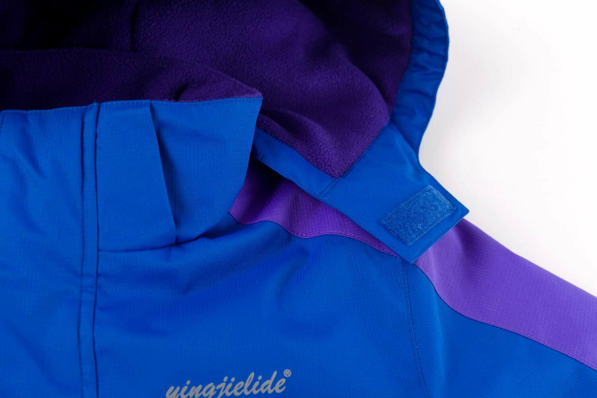 Boys’ Waterproof Fleece-Lined Ski Jacket