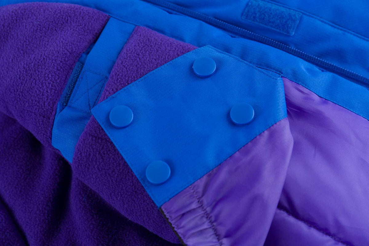 Boys’ Waterproof Fleece-Lined Ski Jacket