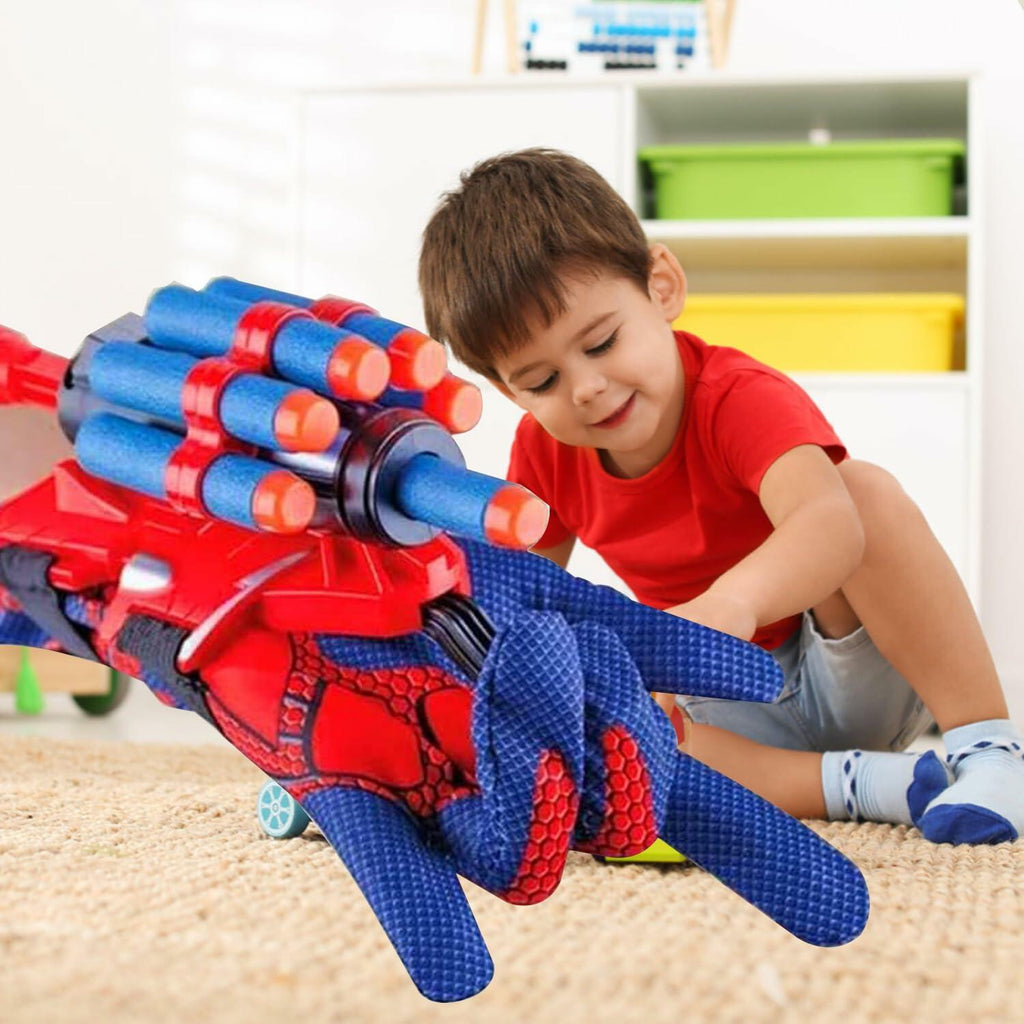 Spider-Man-Style Web Shooter Wrist Toy Set