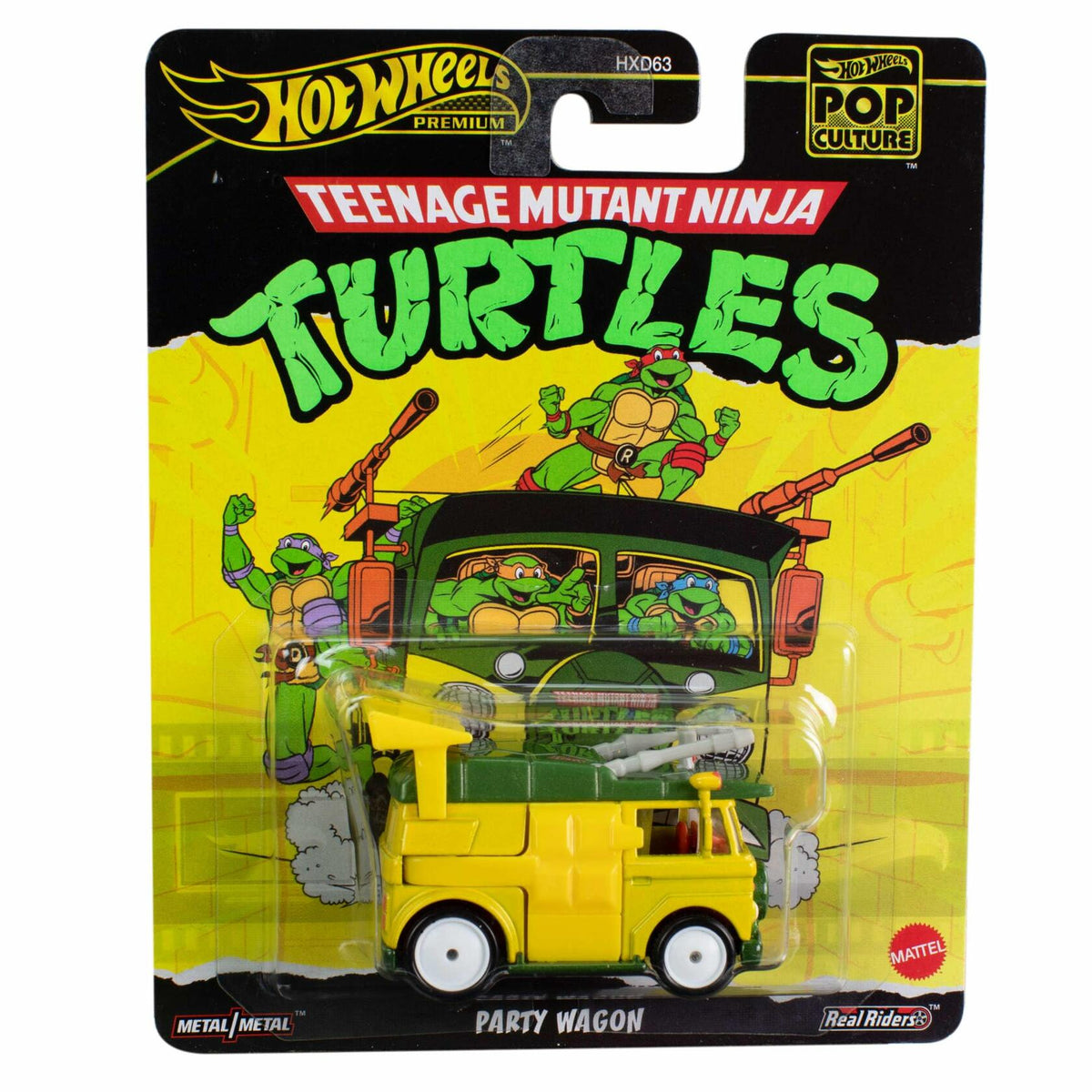 Hot Wheels TMNT Party Wagon 1:64 Die-Cast