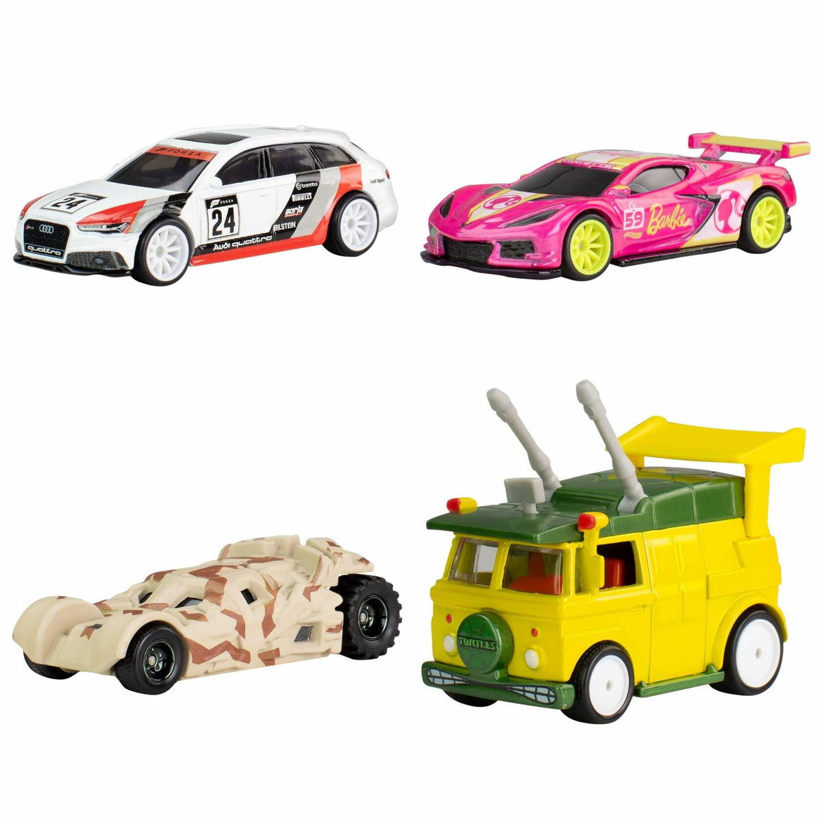 Hot Wheels TMNT Party Wagon 1:64 Die-Cast