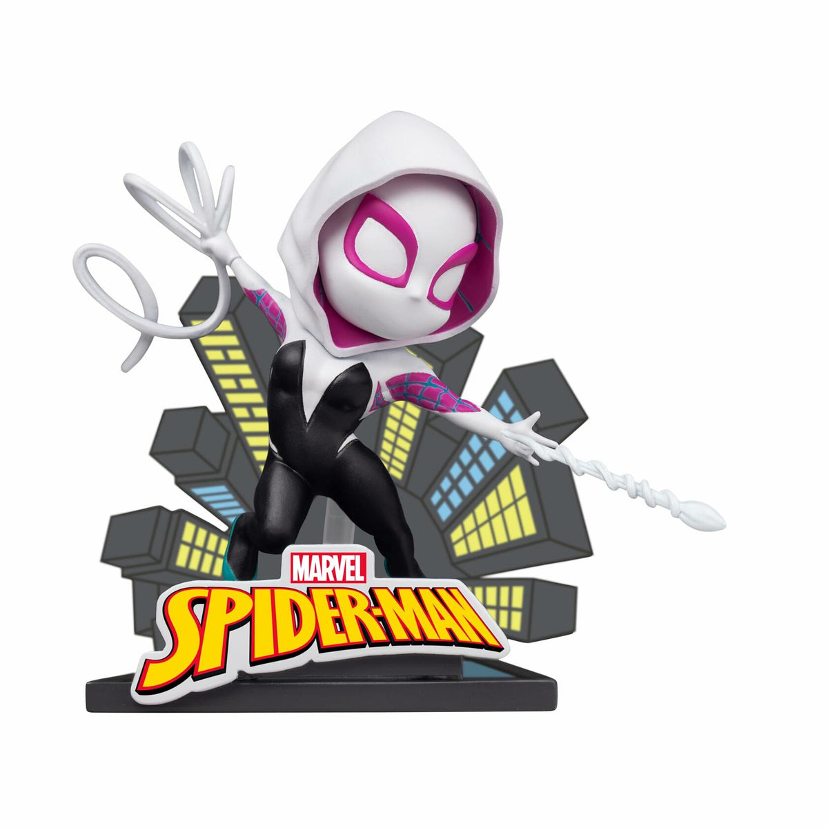 YuMe Marvel Spider-Man Attack Vinyl Action Figure, Single Pack