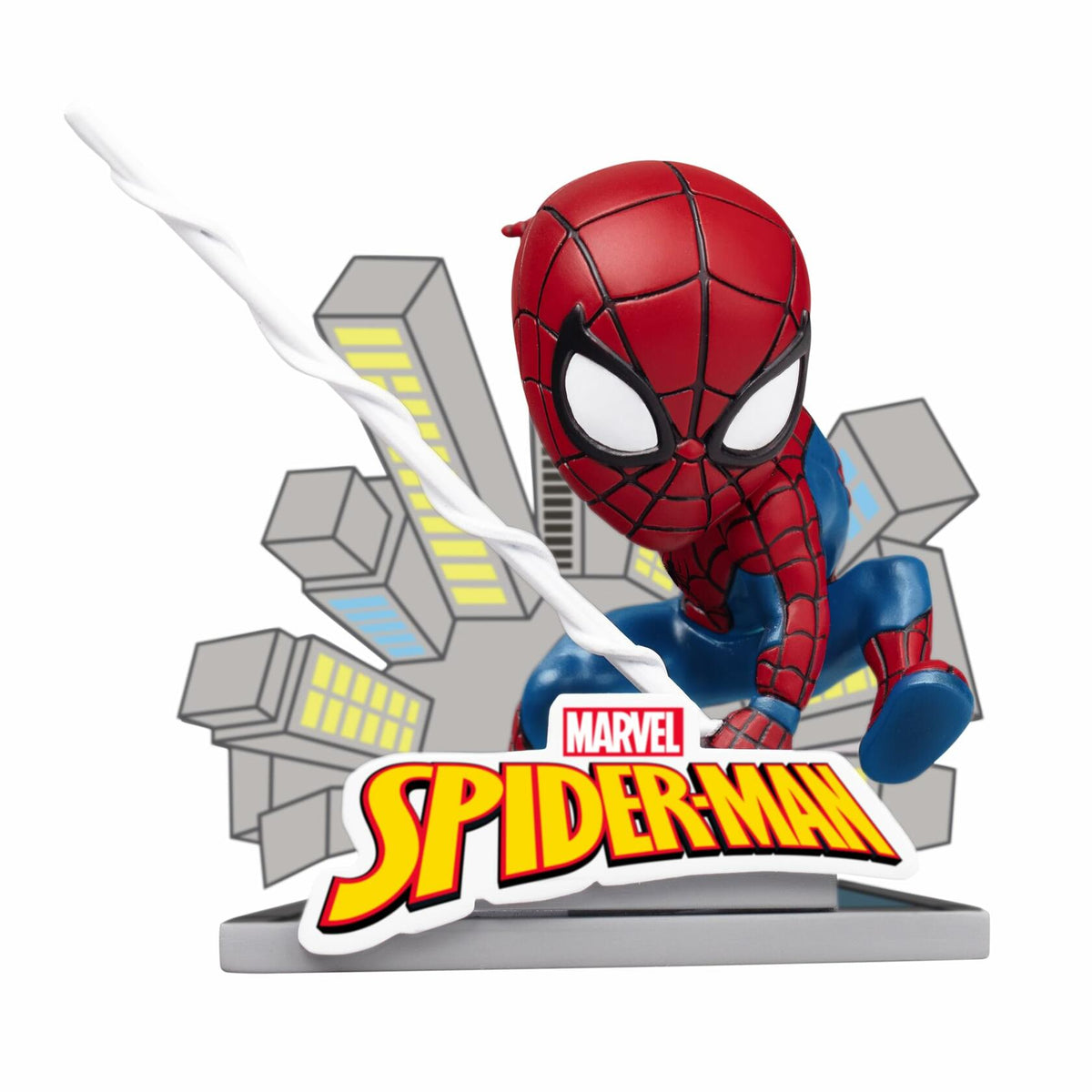 YuMe Marvel Spider-Man Attack Vinyl Action Figure, Single Pack