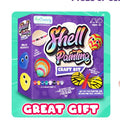 ArtCreativity Shell-Painting Craft Kit, Ages 3+