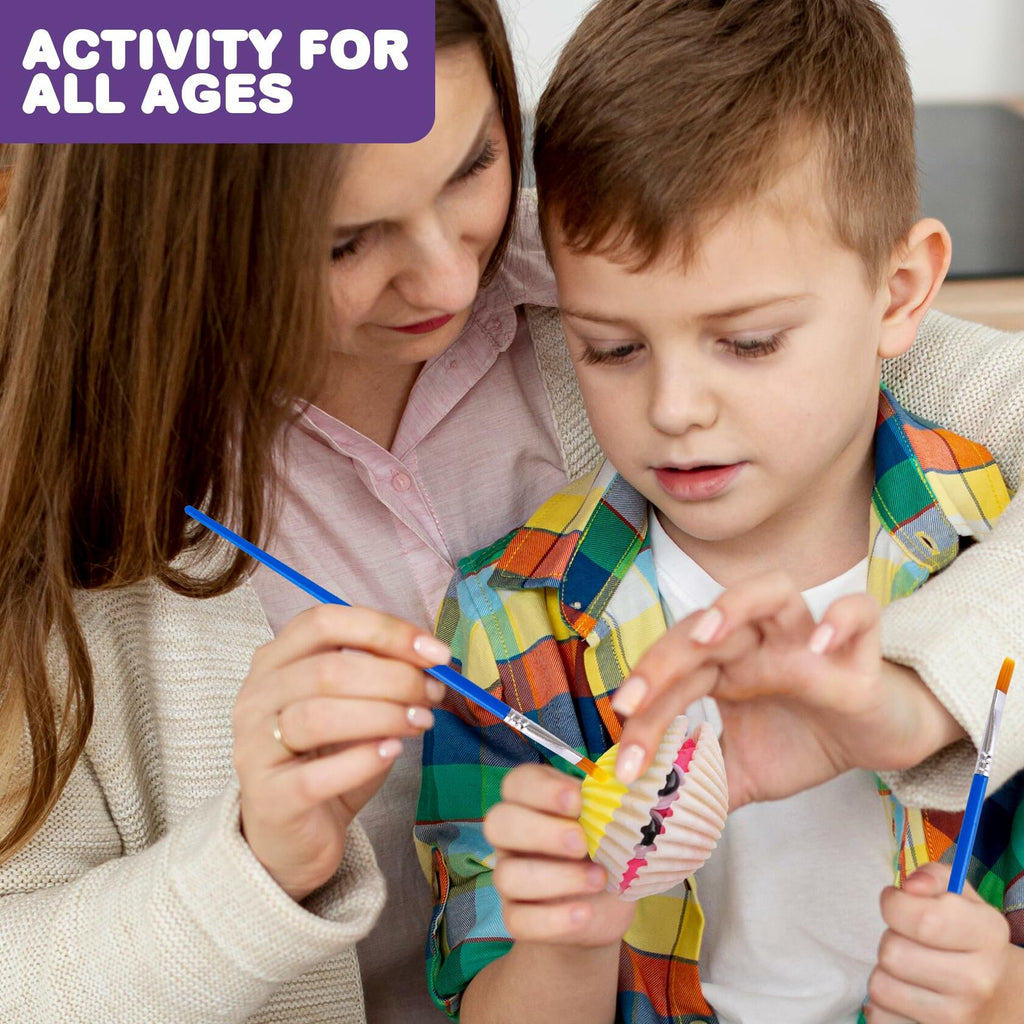 ArtCreativity Shell-Painting Craft Kit, Ages 3+