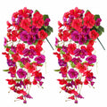 UV-Resistant Artificial Hanging Hibiscus Flowers – Set of 2