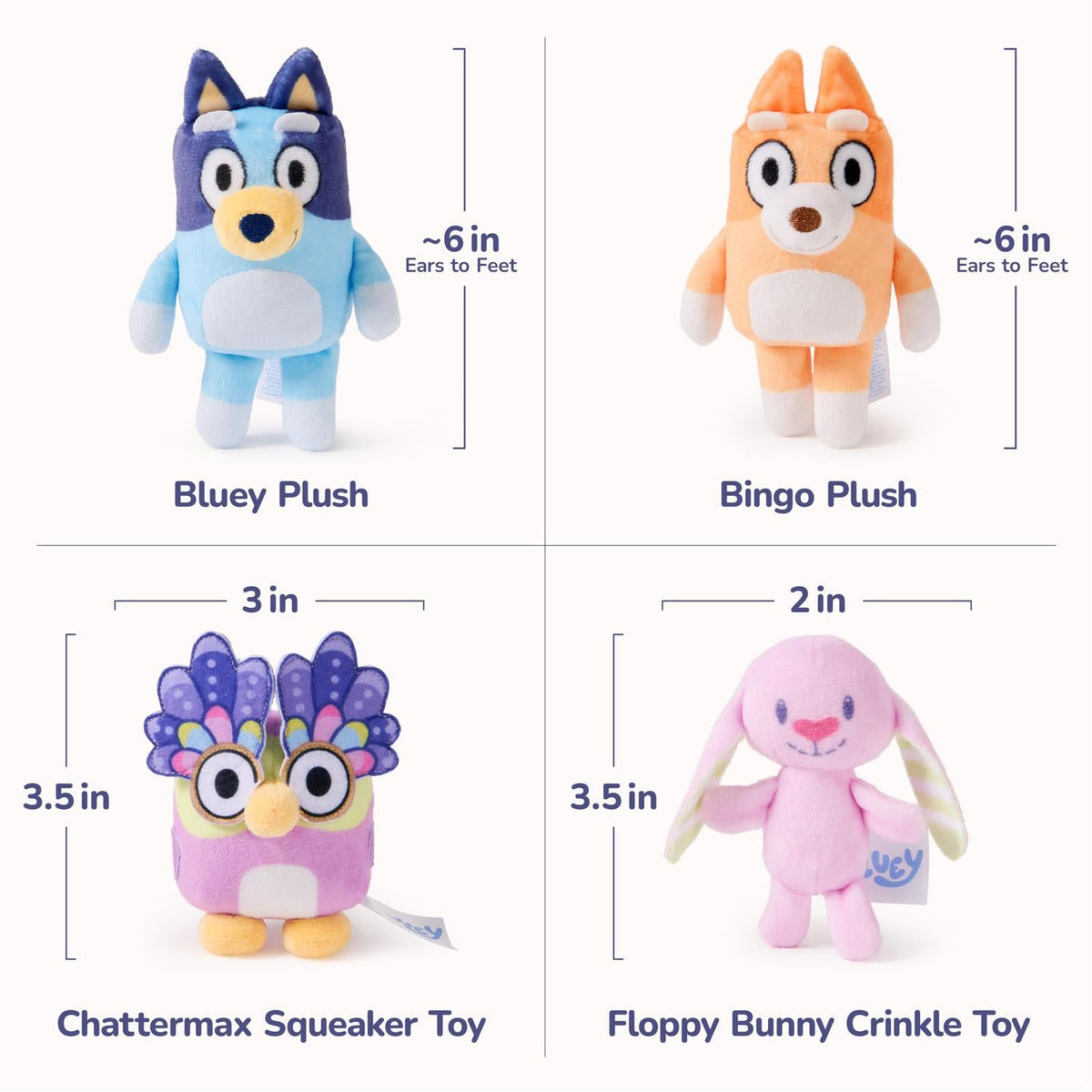 Bluey 5-Piece Playset