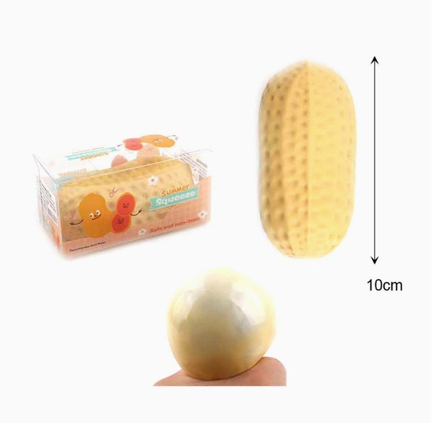 Crunchy Peanut Squishy Sensory Fidget Toy