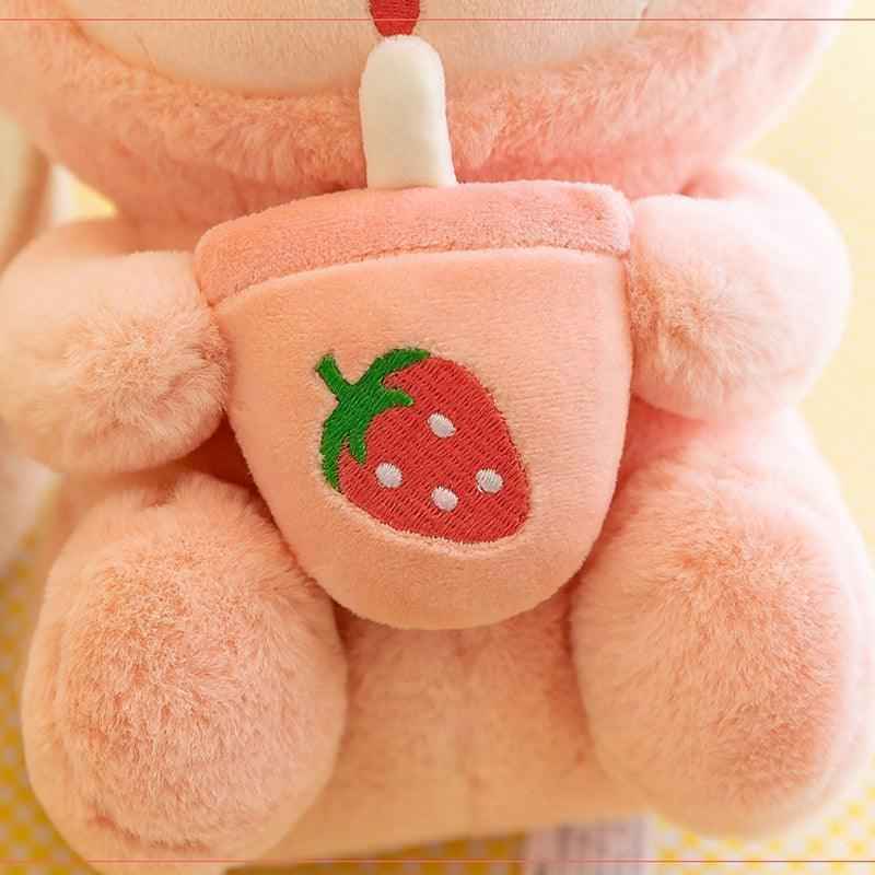 Pig Boba Bubble Tea Plush Toy