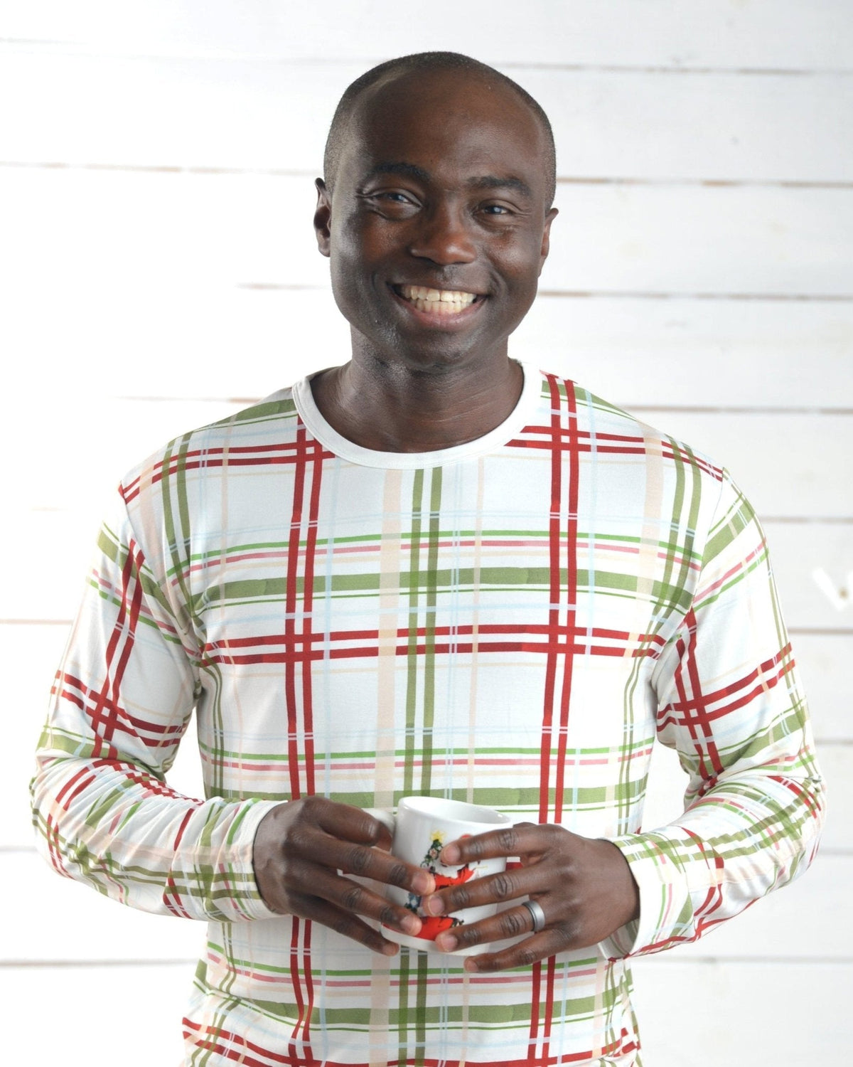 Men's Plaid Christmas Pajama Set
