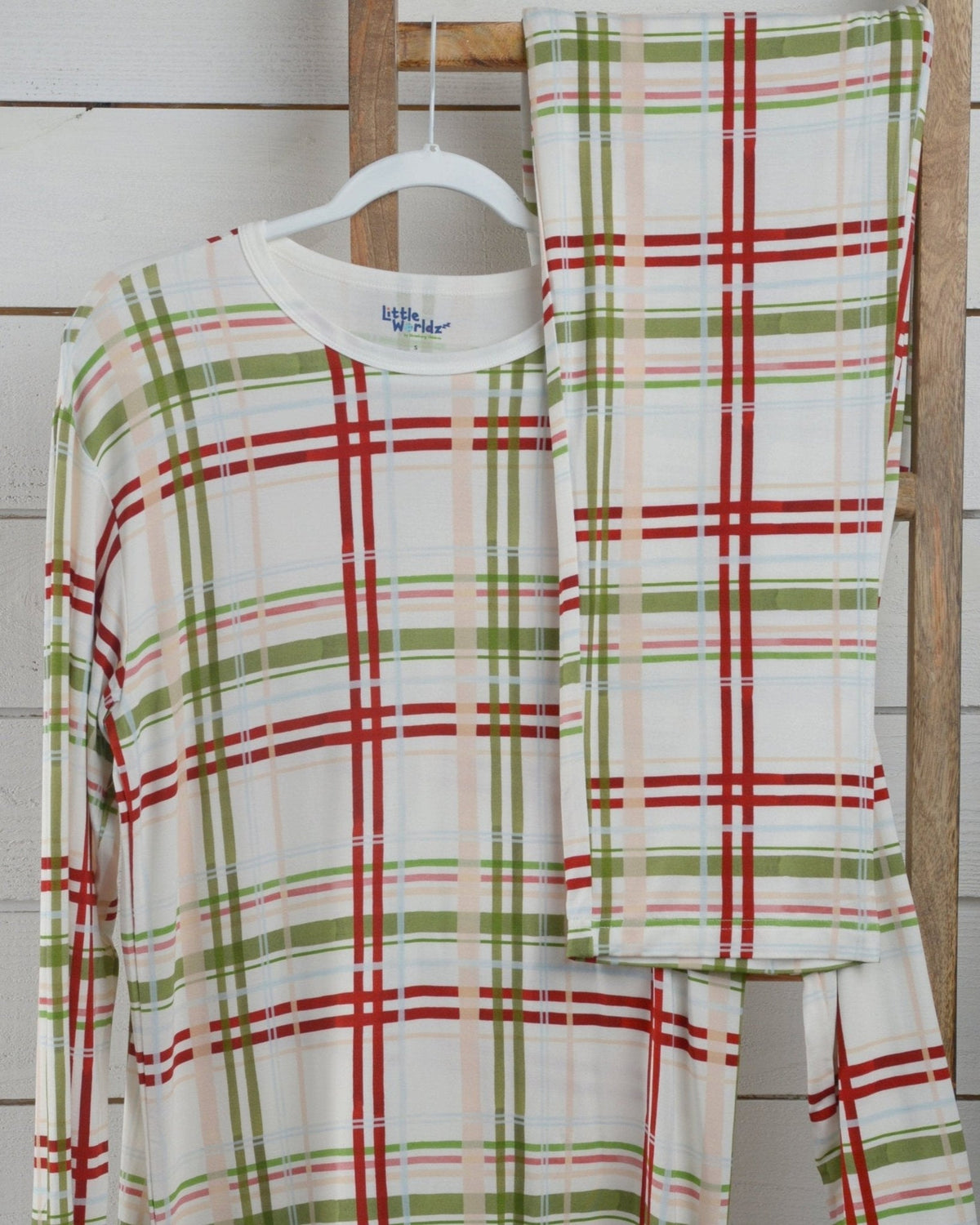 Men's Plaid Christmas Pajama Set