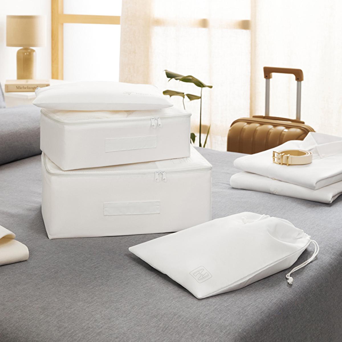 Ocean Home 4-Piece Luggage Organizer Set