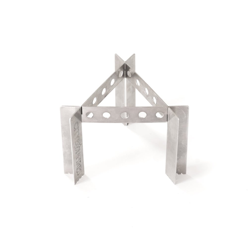 City Bonfires Collapsible Stainless Steel Camp Stove & Trivet