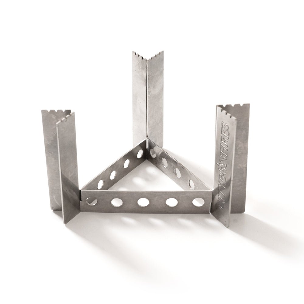 City Bonfires Collapsible Stainless Steel Camp Stove & Trivet