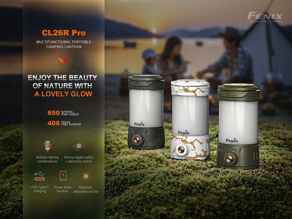 Fenix CL26R PRO Rechargeable LED Camping Lantern