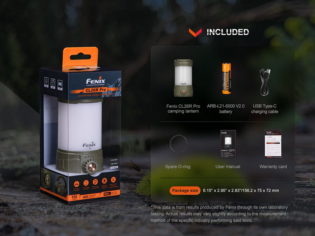 Fenix CL26R PRO Rechargeable LED Camping Lantern
