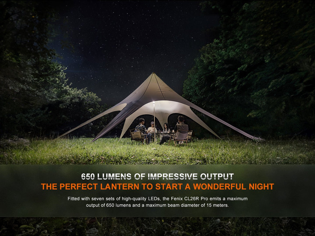 Fenix CL26R PRO Rechargeable LED Camping Lantern