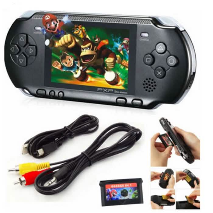 PXP3 Handheld Retro Game Console — 150+ Built-In Games
